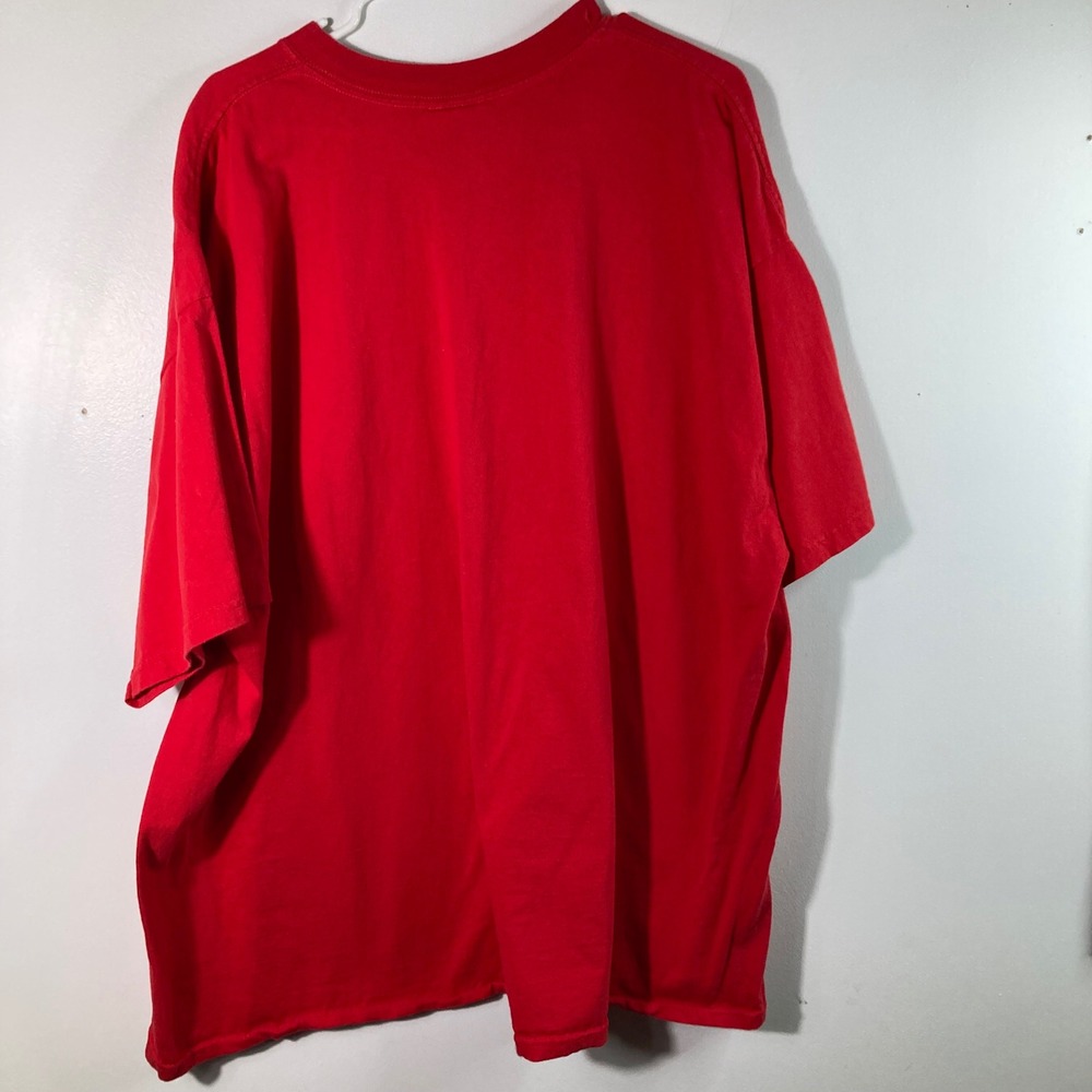Disney World Mickey Mouse Pluto Christmas Holiday T Shirt Red XXL - Picture 2 of 8